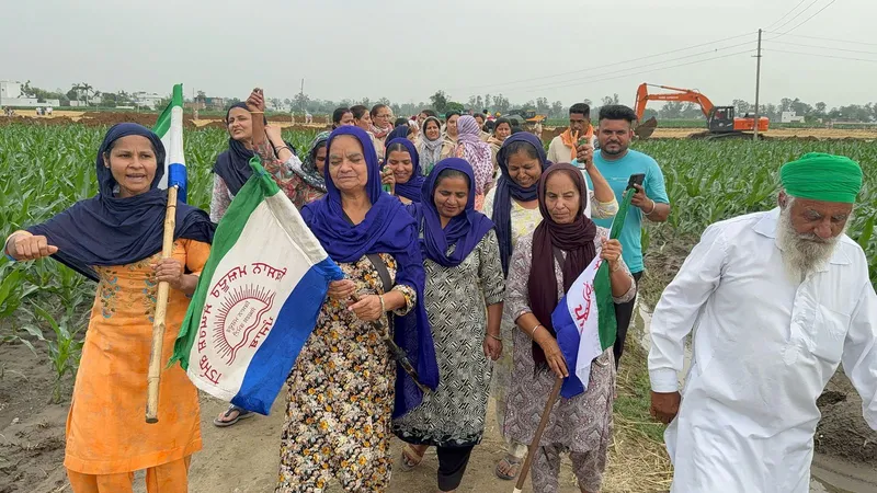 ਦਿੱਲੀ-ਕੱਟੜਾ ਐਕਸਪ੍ਰੈੱਸਵੇਅ: ਜ਼ਮੀਨ ਦਾ ਕਬਜ਼ਾ ਲੈਣ ਮੌਕੇ ਕਿਸਾਨਾਂ ਤੇ ਪੁਲੀਸ ਵਿਚਾਲੇ ਝੜਪ