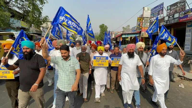 ਨਸਿ਼ਆਂ ਖ਼ਿਲਾਫ਼ ਸਖ਼ਤ ਰੌਂਅ ’ਚ ‘ਆਪ’ ਸਰਕਾਰ