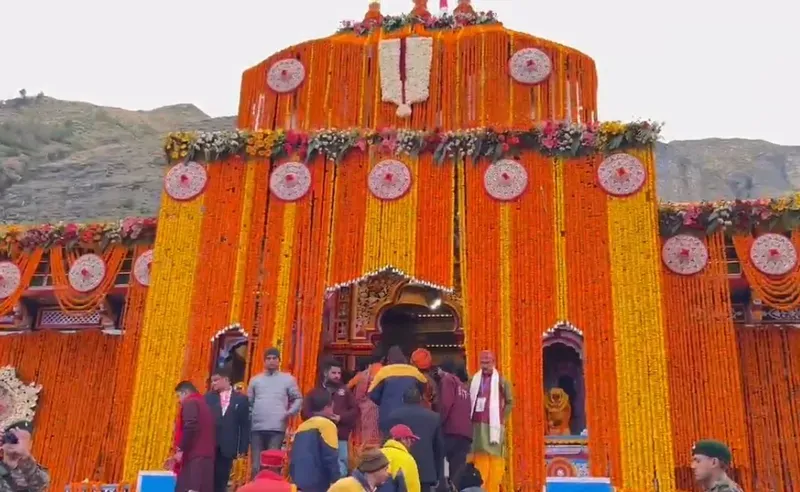 ਬਦਰੀਨਾਥ ਦੇ ਕਿਵਾੜ ਛੇ ਮਹੀਨਿਆਂ ਬਾਅਦ ਖੁੱਲ੍ਹੇ