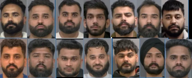 Canada: ਫਿਰੌਤੀ, ਲੁੱਟ, ਚੋਰੀ ਤੇ ਧੋਖਾਧੜੀ ਦੇ ਦੋਸ਼ ’ਚ 16 ਭਾਰਤੀ ਗ੍ਰਿਫ਼ਤਾਰ
