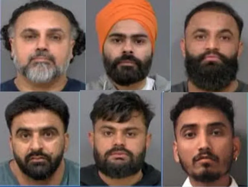 Canada ਨਸ਼ਾ ਤਸਕਰੀ ਦੇ ਦੋਸ਼ ਹੇਠ ਛੇ ਪੰਜਾਬੀਆਂ ਸਣੇ ਨੌਂ ਗ੍ਰਿਫਤਾਰ