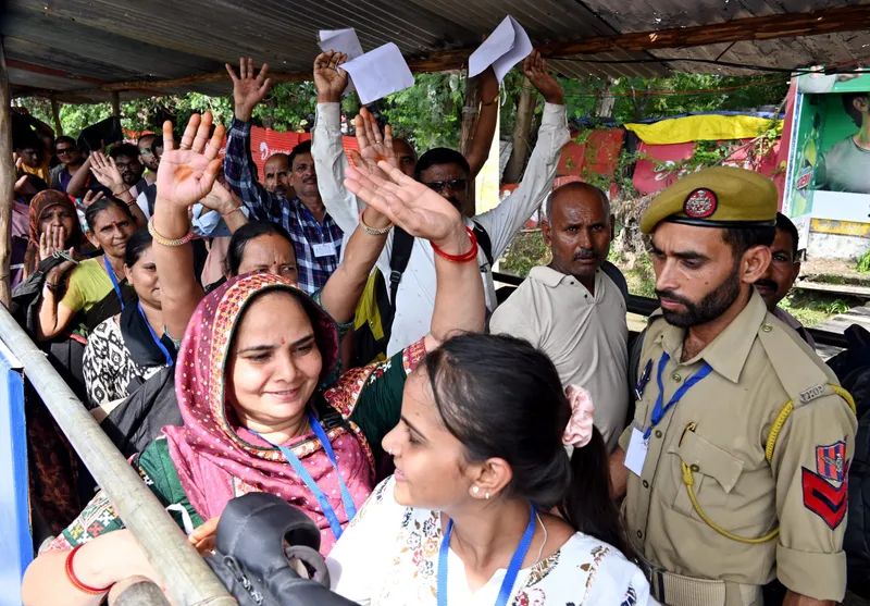 ਅਮਰਨਾਥ ਯਾਤਰਾ: ਸੱਤ ਹਜ਼ਾਰ ਤੋਂ ਵੱਧ ਸ਼ਰਧਾਲੂਆਂ ਦਾ ਨਵਾਂ ਜਥਾ ਰਵਾਨਾ