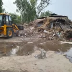 ‘ਆਪ’ ਆਗੂ ਦੇ ਨਜਾਇਜ਼ ਕਬਜ਼ੇ ’ਤੇ ਚੱਲਿਆ ਪੀਲਾ ਪੰਜਾ