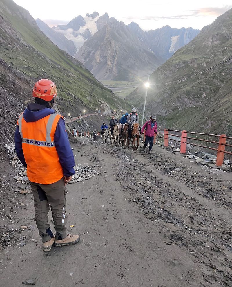 ਵਾਦੀ ਵਿਚ ਬਾਲਟਾਲ ਰੂਟ ਤੋਂ ਅਮਰਨਾਥ ਯਾਤਰਾ ਸ਼ੁਰੂ