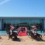 ਬ੍ਰਾਜ਼ੀਲ ਪੁੱਜੇ ਪ੍ਰਧਾਨ ਮੰਤਰੀ ਮੋਦੀ ਦਾ 114 ਘੋੜਿਆਂ ਨਾਲ ਰਸਮੀ ਸਵਾਗਤ