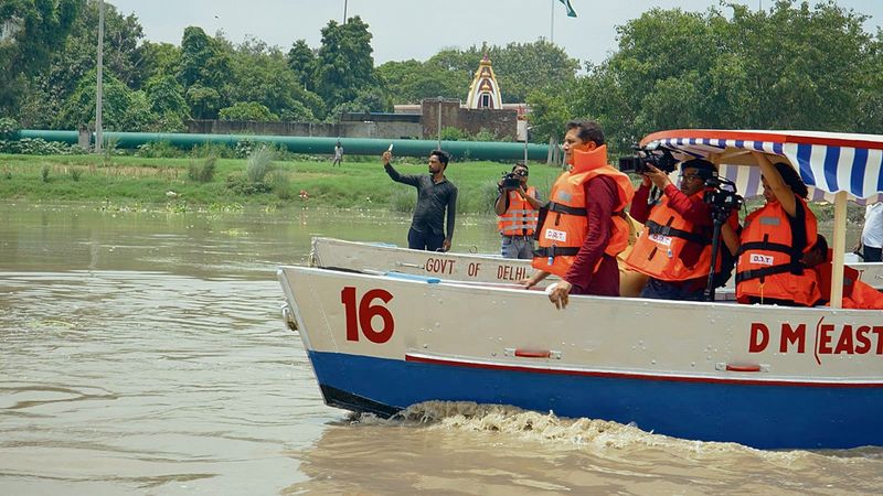 ਦਿੱਲੀ: ਯਮੁਨਾ ਦਾ ਪਾਣੀ ਚੇਤਾਵਨੀ ਦੇ ਨਿਸ਼ਾਨ ਤੋਂ ਪਾਰ