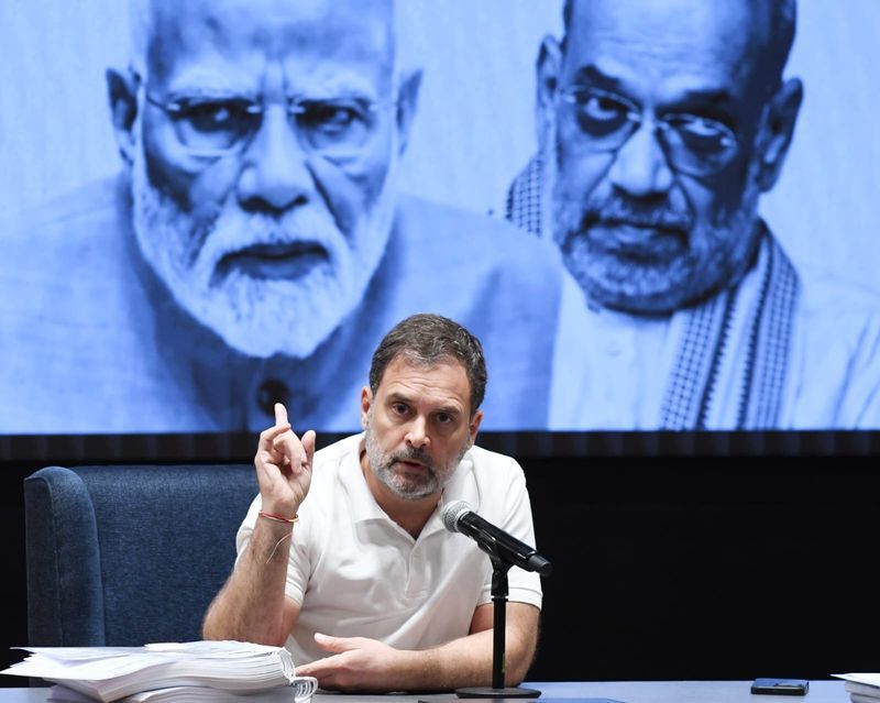 SIR ‘ਸੰਸਥਾਗਤ ਚੋੋਰੀ’, ‘ਵੋਟ ਚੋਰੀ’ ਵਿਚ ਭਾਜਪਾ ਤੇ ਚੋਣ ਕਮਿਸ਼ਨ ਦੀ ‘ਮਿਲੀ ਭੁਗਤ’: ਰਾਹੁਲ