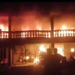 ਪੈਲੇਸ ਨੂੰ ਅੱਗ ਲੱਗਣ ਕਾਰਨ ਲੱਖਾਂ ਦਾ ਨੁਕਸਾਨ