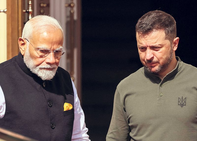 ਯੂਕਰੇਨ ਨੂੰ ਭਰੋਸਾ ਹੈ ਕਿ ਰੂਸ ਨਾਲ ਜੰਗ ਖ਼ਤਮ ਕਰਵਾਉਣ ’ਚ ਭਾਰਤ ਯੋਗਦਾਨ ਦੇਵੇਗਾ: ਜ਼ੇਲੇਂਸਕੀ