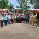 ਤਰਨ ਤਾਰਨ: ਆਗੂ ਨੂੰ ਘਰ ਵਿੱਚ ਨਜ਼ਰਬੰਦ ਕੀਤੇ ਜਾਣ ਤੋਂ ਭੜਕੇ ਠੇਕਾ ਮੁਲਾਜ਼ਮ