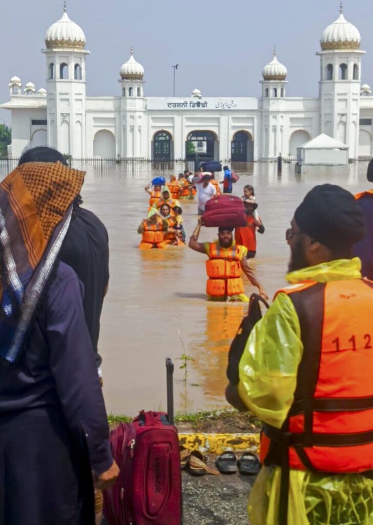 ਪਾਕਿਸਤਾਨ: ਗੁਰਦੁਆਰਾ ਕਰਤਾਰਪੁਰ ਸਾਹਿਬ ’ਚ ਹੜ੍ਹ ਦਾ ਪਾਣੀ ਭਰਿਆ