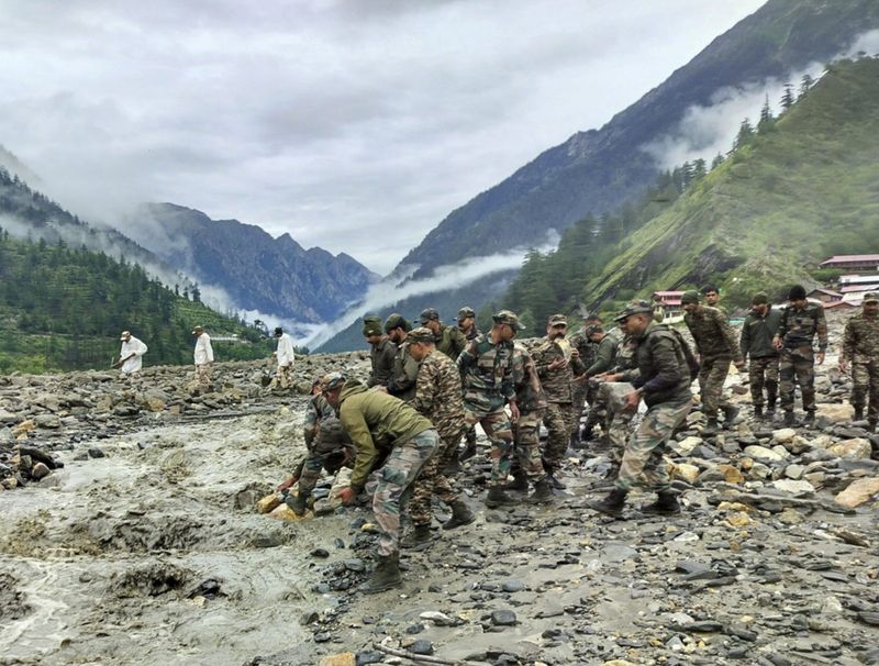 ਉੱਤਰਕਾਸ਼ੀ ਆਫ਼ਤ: ਹੁਣ ਤੱਕ ਪੰਜ ਮੌਤਾਂ ਦੀ ਪੁਸ਼ਟੀ