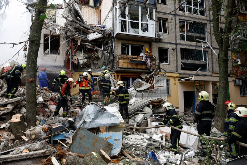 ਕੀਵ ’ਤੇ ਰੂਸ ਦੇ ਹਮਲੇ ’ਚ 11 ਹਲਾਕ, 124 ਜ਼ਖ਼ਮੀ