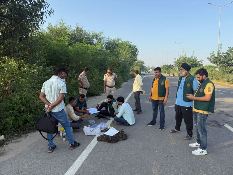 ਨਜਫ਼ਗੜ੍ਹ ਦੋਹਰਾ ਕਤਲ ਕੇਸ: ਗੁਰੂਗ੍ਰਾਮ ਵਿਚ ਵੱਡੇ ਤੜਕੇ ਪੁਲੀਸ ਮੁਕਾਬਲੇ ’ਚ ਦੋ ਮੁਲਜ਼ਮ ਗ੍ਰਿਫ਼ਤਾਰ