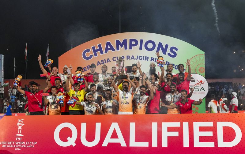 ਹਾਕੀ: ਭਾਰਤ ਨੇ ਚੌਥੀ ਵਾਰ ਏਸ਼ੀਆ ਕੱਪ ਜਿੱਤਿਆ; ਵਿਸ਼ਵ ਕੱਪ ਲਈ ਕੀਤਾ ਕੁਆਲੀਫਾਈ