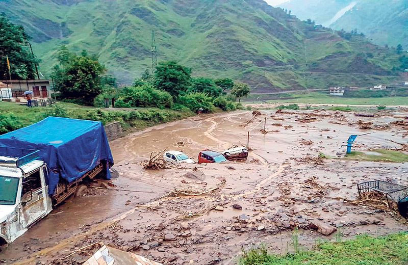 ਹਿਮਾਚਲ ਪ੍ਰਦੇਸ਼: ਬਿਲਾਸਪੁਰ ਨੇੜੇ ਬੱਦਲ ਫਟਿਆ