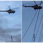 ਨੇਪਾਲ ਦੇ ਮੰਤਰੀ, ਸਿਖਰਲੇ ਅਧਿਕਾਰੀ ਤੇ ਉਨ੍ਹਾਂ ਦੇ ਪਰਿਵਾਰ ਹੈਲੀਕਾਪਟਰ ਦੀ ਰੱਸੀ ਫੜ ਭੱਜੇ