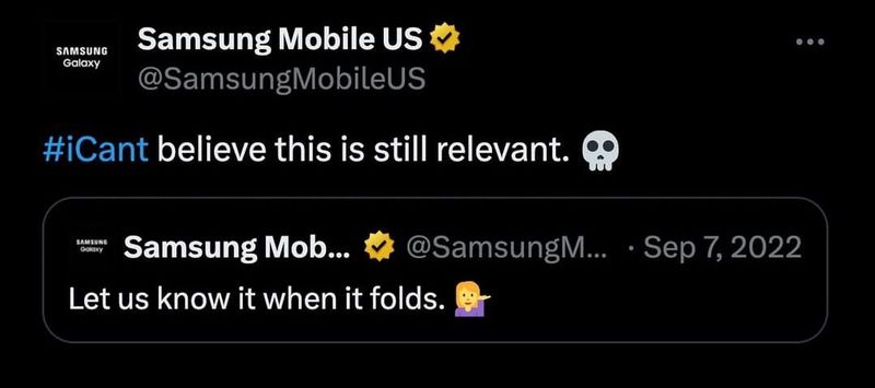 Samsung Mobile US ਨੇ ਆਈਫੋਨ 17 ਦੀ ਰਿਲੀਜ਼ ’ਤੇ Apple ਦਾ ਮਜ਼ਾਕ ਉਡਾਇਆ