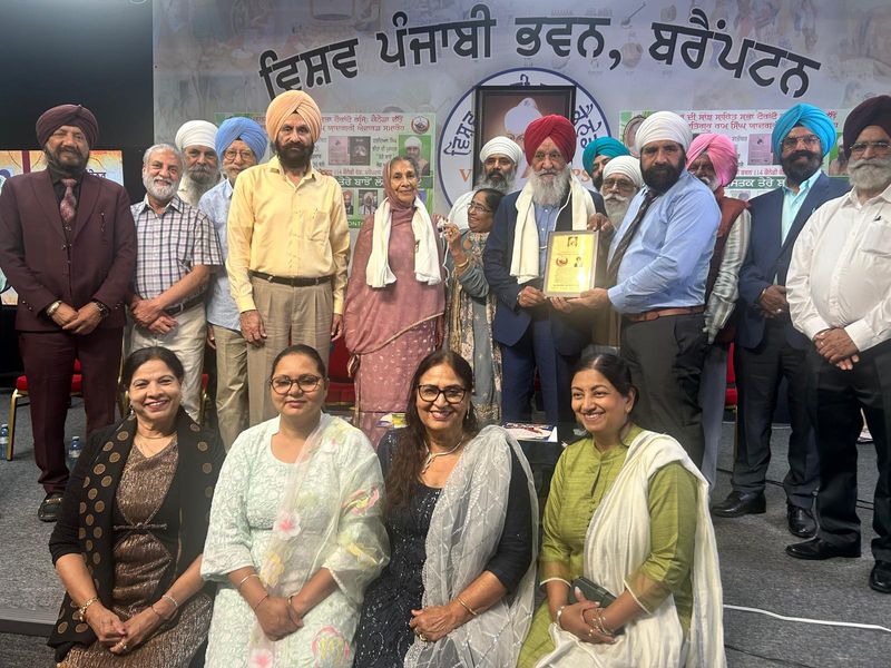 ਪ੍ਰਿੰਸੀਪਲ ਸਰਵਣ ਸਿੰਘ ਦਾ ਲਾਈਫ ਟਾਈਮ ਐਚੀਵਮੈਟ ਐਵਾਰਡ ਨਾਲ ਸਨਮਾਨ