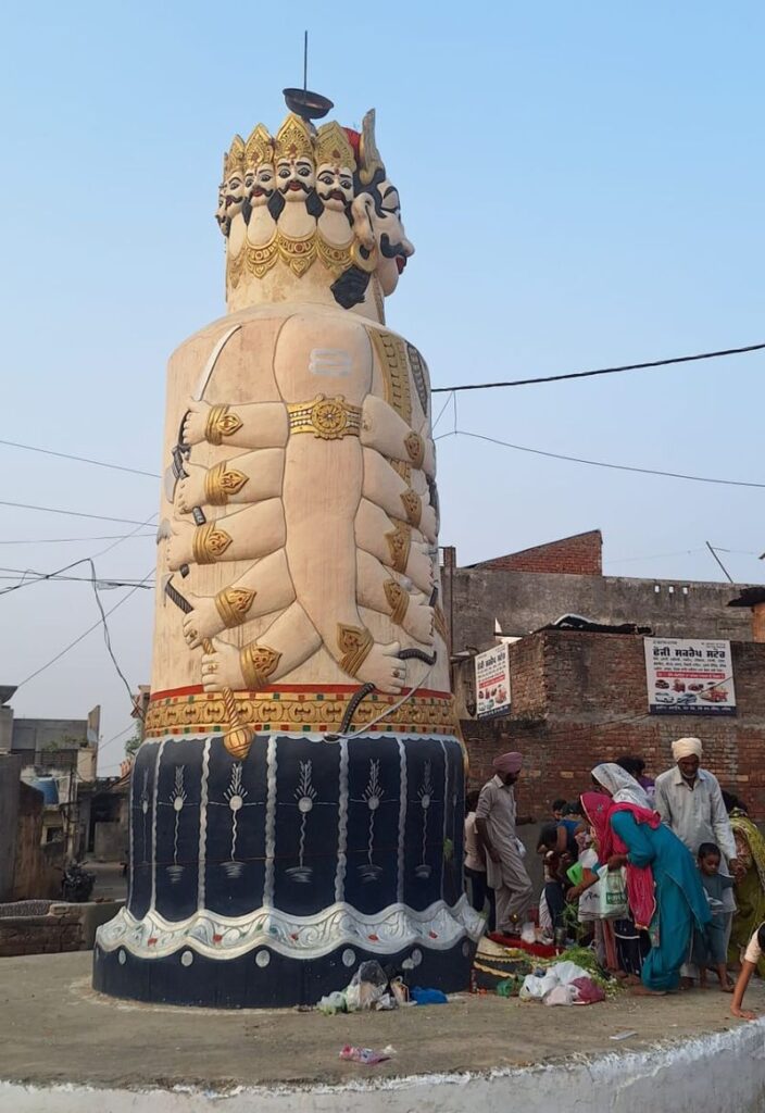 ਦਸਹਿਰਾ: ਪਾਇਲ ’ਚ ਰਾਵਣ ਦੀ ਪੂਜਾ