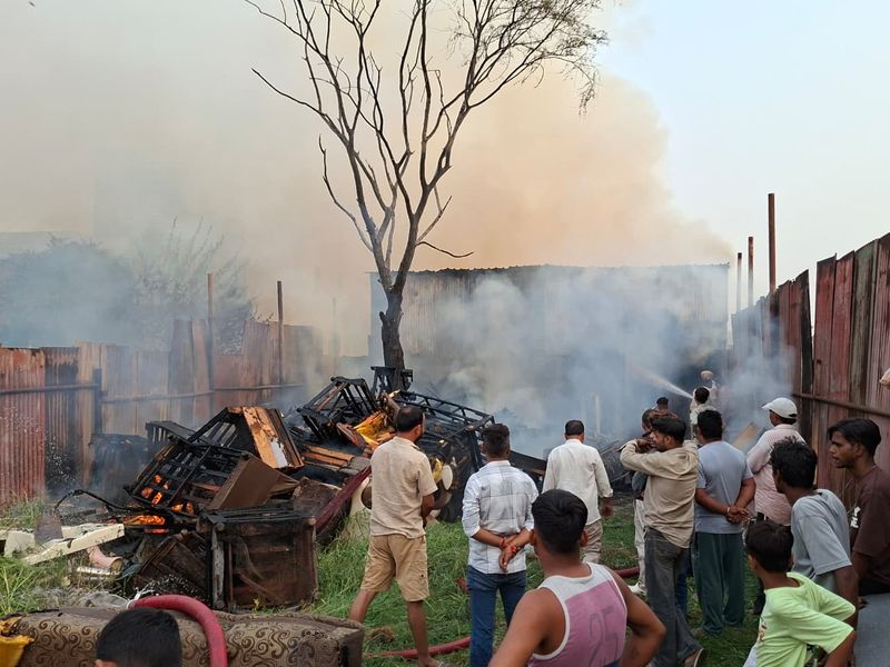 ਫਰਨੀਚਰ ਦੇ ਗੁਦਾਮ ਸਣੇ ਛੇ ਥਾਵਾਂ ’ਤੇ ਅੱਗ ਲੱਗੀ