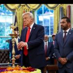 ਟਰੰਪ ਨੇ ਵ੍ਹਾਈਟ ਹਾਊਸ ਵਿਚ ਮਨਾਈ ਦੀਵਾਲੀ, ਪ੍ਰਧਾਨ ਮੰਤਰੀ ਮੋਦੀ ਨੂੰ ‘ਮਹਾਨ ਦੋਸਤ’ ਦੱਸਿਆ