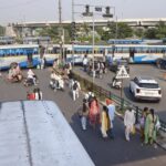 ਕਿਲੋਮੀਟਰ ਸਕੀਮ ਵਿਰੁੱਧ ਸਰਕਾਰੀ ਲਾਰੀਆਂ ਦਾ ਚੱਕਾ ਜਾਮ