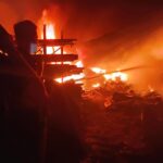 ਕੋਟ ਈਸੇ ਖਾਂ ਵਿਖੇ ਪਟਾਕਿਆਂ ਕਾਰਨ ਕਬਾੜ ਦੀ ਦੁਕਾਨ ਨੂੰ ਅੱਗ