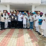 ‘ਵੋਟ ਚੋਰ, ਗੱਦੀ ਛੋੜ ’ਮੁਹਿੰਮ ਤਹਿਤ ਫਾਰਮ ਵੰਡੇ