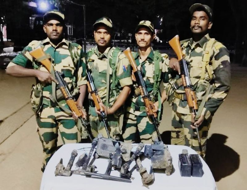 ਅੰਮ੍ਰਿਤਸਰ ਸਰਹੱਦ ਤੋਂ 4 ਡਰੋਨ ਅਤੇ ਹੈਰੋਇਨ ਬਰਾਮਦ