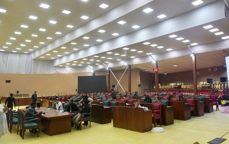 ਸ੍ਰੀ ਆਨੰਦਪੁਰ ਸਾਹਿਬ ਪੰਜਾਬ ਵਿਧਾਨ ਸਭਾ ਦੇ ਵਿਸ਼ੇਸ਼ ਇਜਲਾਸ ਤੇ ਗੁਰੂ ਤੇਗ ਬਹਾਦਰ ਦੇ 350ਵੇਂ ਸ਼ਹੀਦੀ ਦਿਹਾੜੇ ਲਈ ਤਿਆਰ