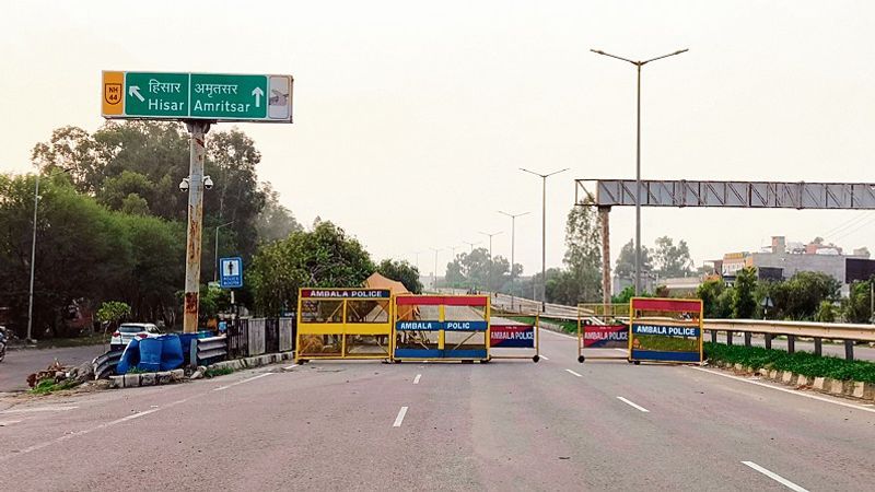 ਪੰਜਾਬ ਦੇ ਕਿਸਾਨਾਂ ਦਾ ਦਿੱਲੀ ਕੂਚ; ਹਰਿਆਣਾ ਪੁਲਿਸ ਨੇ ਟਰੈਫਿਕ ਐਡਵਾਈਜ਼ਰੀ ਜਾਰੀ ਕੀਤੀ, ਸ਼ੰਭੂ ਬਾਰਡਰ ਬੰਦ