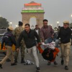 ਇੰਡੀਆ ਗੇਟ ’ਤੇ ਹਵਾ ਪ੍ਰਦੂਸ਼ਣ ਨੂੰ ਲੈ ਕੇ ਮੁਜ਼ਾਹਰਾ