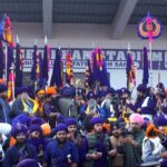 ਨਿਹੰਗ ਸਿੰਘਾਂ ਨੇ ਖ਼ਾਲਸਾਈ ਜਾਹੋ-ਜਲਾਲ ਨਾਲ ਮਹੱਲਾ ਸਜਾਇਆ