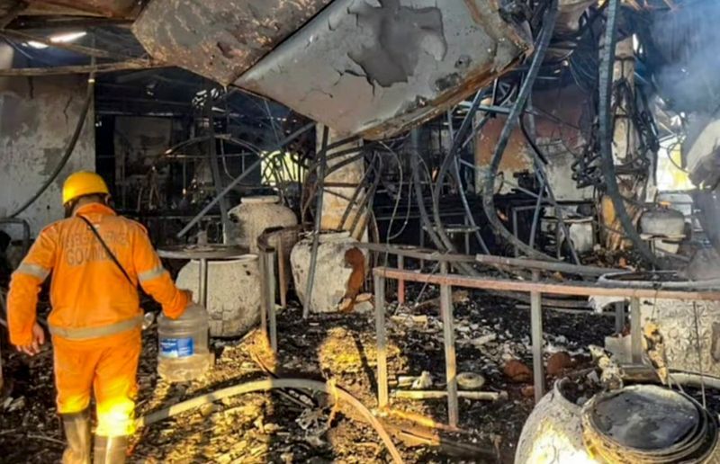 Goa nightclub fire ‘ਬਿਜਲਈ ਪਟਾਕਿਆਂ’ ਕਰਕੇ ਨਾਈਟ ਕਲੱਬ ਵਿਚ ਅੱਗ ਲੱਗੀ: ਮੁੱਖ ਮੰਤਰੀ ਸਾਵੰਤ