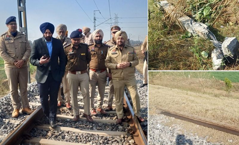Blast on railway track 26 ਜਨਵਰੀ ਤੋਂ ਪਹਿਲਾਂ ਸਰਹੰਦ ਨੇੜੇ ਦਿੱਲੀ-ਅੰਮ੍ਰਿਤਸਰ ਰੇਲਵੇ ਟਰੈਕ ਉਡਾਉਣ ਦੀ ਕੋਸ਼ਿਸ਼