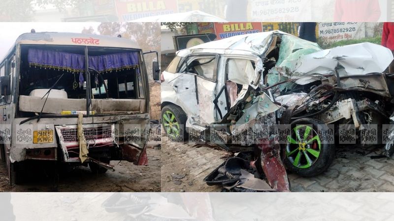 ਸੁਪਨਿਆਂ ਦੀ ਉਡਾਣ ਤੋਂ ਪਹਿਲਾਂ ਹੀ ਪਿਆ ਵਿਛੋੜਾ: ਪੁੱਤ ਨੂੰ ਜਹਾਜ਼ ਚੜ੍ਹਾਉਣ ਚੱਲੇ ਪਿਤਾ ਸਮੇਤ 4 ਦੀ ਮੌਤ