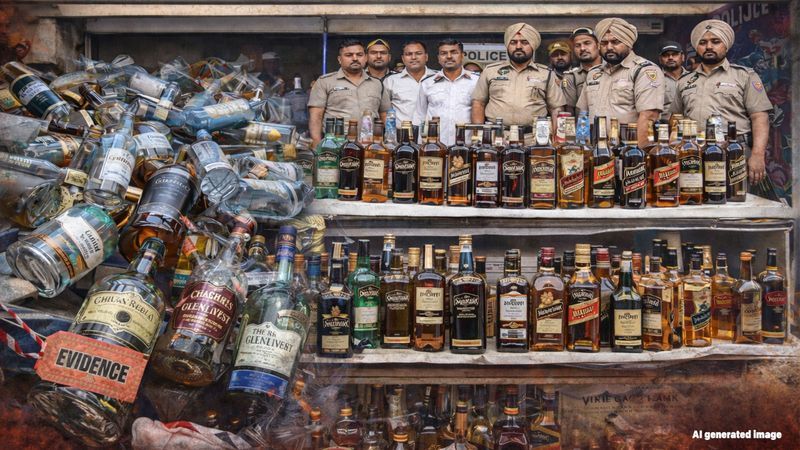 ਲੁਧਿਆਣਾ ’ਚ ਵਿਕਦੀ ਮਹਿੰਗੀਆਂ ਬੋਤਲਾਂ ’ਚ ਸਸਤੀ ਸ਼ਰਾਬ, 1 ਕਾਬੂ