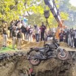 ਜਲ ਬੋਰਡ ਵੱਲੋਂ ਪੁੱਟੇ ਖੱਡੇ ਵਿੱਚ ਡਿੱਗਣ ਕਾਰਨ ਮੋਟਰਸਾਈਕਲ ਸਵਾਰ ਦੀ ਮੌਤ