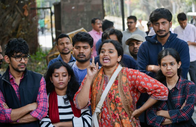 JNU ਵਿੱਚ ਵੀਸੀ ਖ਼ਿਲਾਫ਼ ਮੁਜ਼ਾਹਰੇ ਦੌਰਾਨ ਹਿੰਸਾ ਕਾਰਨ ਤਣਾਅ