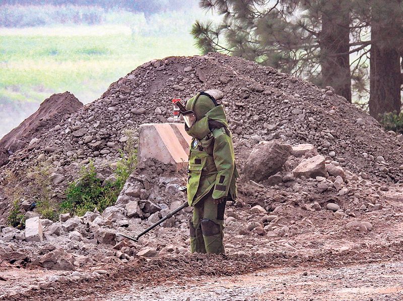 ਸ੍ਰੀਨਗਰ-ਬਾਰਾਮੂਲਾ ਹਾਈਵੇਅ ’ਤੇ ਮਿਲਿਆ IED