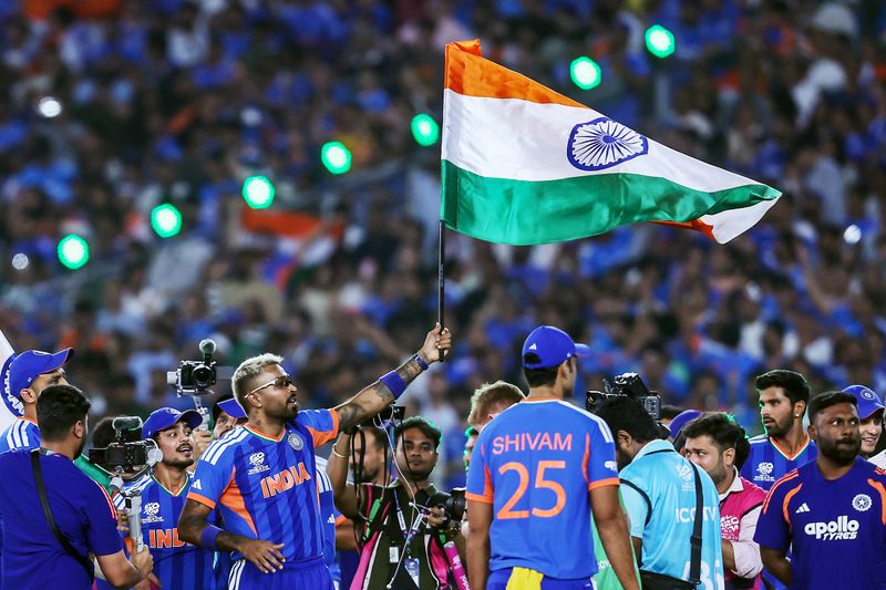 T-20 World Cup Final: India ਤੀਜੀ ਵਾਰ ਟੀ-20 ਵਿਸ਼ਵ ਚੈਂਪੀਅਨ ਬਣਿਆ; ਪਹਿਲੀ ਵਾਰ ਮੇਜ਼ਬਾਨ ਟੀਮ ਨੇ ਖਿਤਾਬ ਜਿੱਤਿਆ; New Zealand ਨੂੰ 96 ਦੌੜਾਂ ਨਾਲ ਹਰਾਇਆ; ਪ੍ਰਧਾਨ ਮੰਤਰੀ ਨਰਿੰਦਰ ਮੋਦੀ ਵੱਲੋਂ ਵਧਾਈ