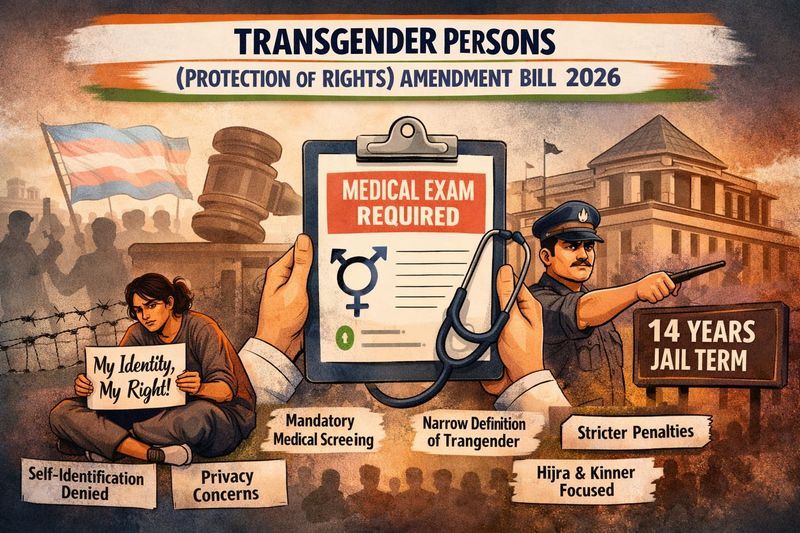 ਵਿਵਾਦਾਂ ਦੇ ਘੇਰੇ ’ਚ ਘਿਰੇ ਟਰਾਂਸਜੈਂਡਰ ਬਿੱਲ ਨੂੰ ਰਾਸ਼ਟਰਪਤੀ ਵੱਲੋਂ ਹਰੀ ਝੰਡੀ