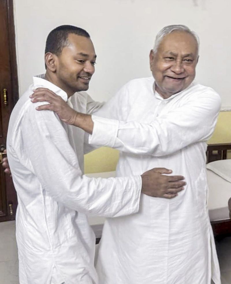 ਨਿਤੀਸ਼ ਕੁਮਾਰ ਦਾ ਪੁੱਤਰ ਨਿਸ਼ਾਂਤ ਜੇ ਡੀ (ਯੂ) ’ਚ ਸ਼ਾਮਲ