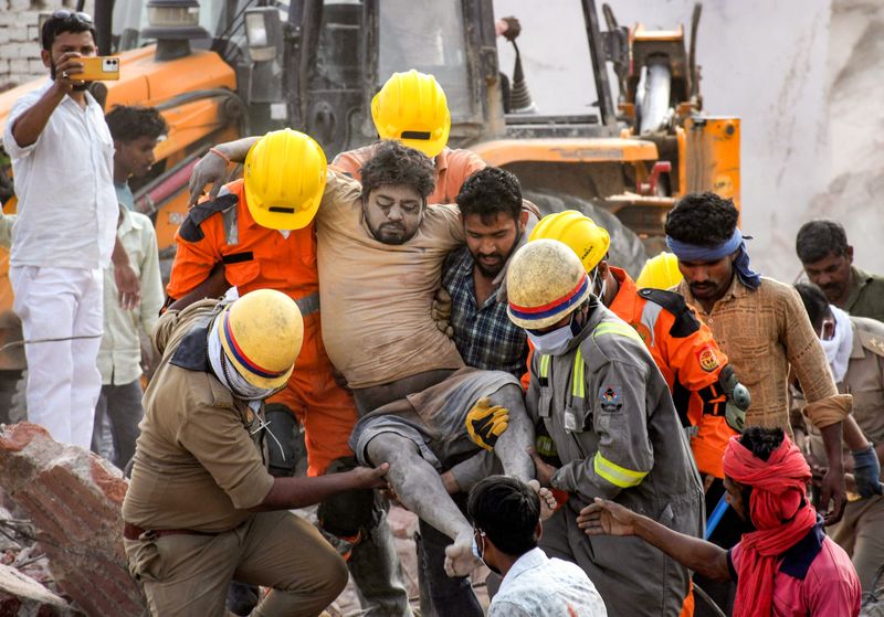 ਕੋਲਡ ਸਟੋਰ ਦੀ ਇਮਾਰਤ ਡਿੱਗਣ ਕਾਰਨ ਚਾਰ ਮਜ਼ਦੂਰ ਹਲਾਕ, 12 ਜ਼ਖ਼ਮੀ