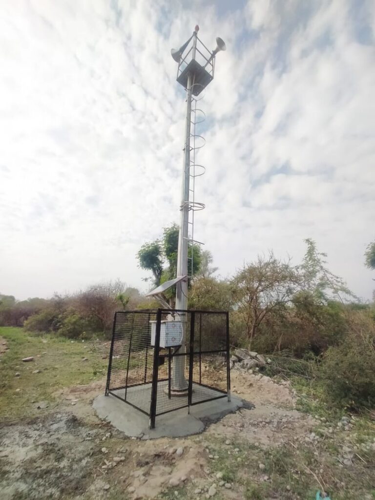 ਬਿਆਸ ਦਰਿਆ ਕੰਢੇ ਚਿਤਾਵਨੀ ਸਿਸਟਮ ਲਾਇਆ