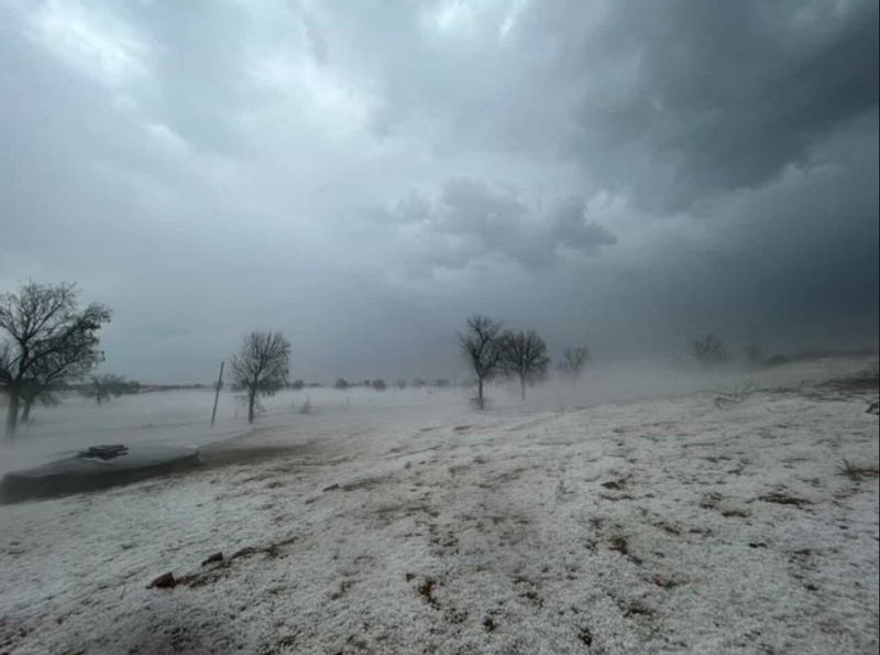 Rajasthan ‘ਚ Kashmir ਵਰਗਾ ਨਜ਼ਾਰਾ; ਭਾਰੀ ਗੜੇਮਾਰੀ ਕਾਰਨ ਬੀਕਾਨੇਰ ‘ਚ ਵਿੱਛੀ ਚਿੱਟੀ ਚਾਦਰ