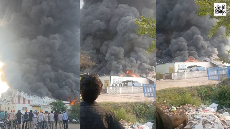 ਖੇੜੀ ਗੁਰਨਾ ਵਿਖੇ ਗੋਦਾਮਾਂ ਨੂੰ ਲੱਗੀ ਭਿਆਨਕ ਅੱਗ; ਲੱਖਾਂ ਦਾ ਸਾਮਾਨ ਸੜ ਕੇ ਸੁਆਹ
