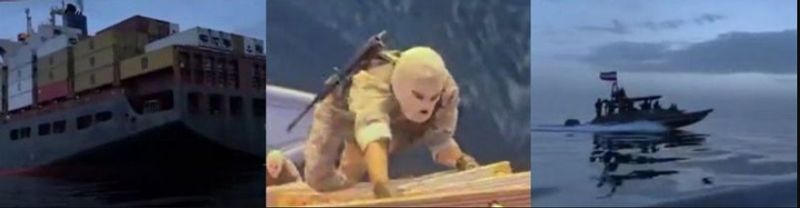 ਹੋਰਮੁਜ਼ ਜਲਮਾਰਗ ਵਿੱਚ ਇਰਾਨ ਨੇ ਭਾਰਤ ਆ ਰਹੇ ਜਹਾਜ਼ਾਂ ਨੂੰ ਘੇਰਨ ਅਤੇ ਗੋਲੀਬਾਰੀ ਦੀ ਨਾਟਕੀ ਵੀਡੀਓ ਕੀਤੀ ਜਾਰੀ