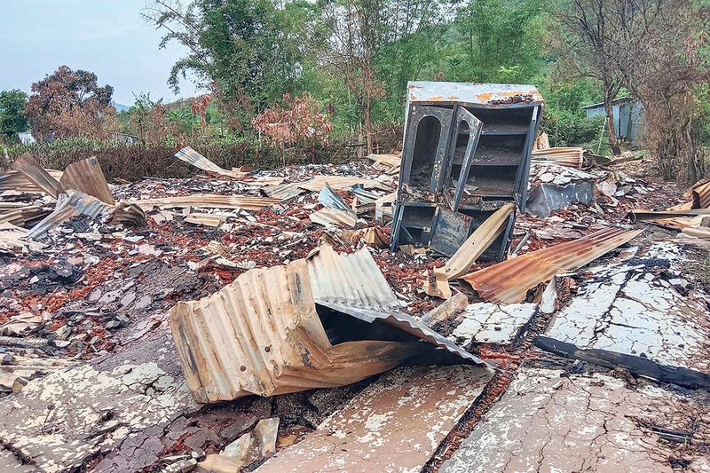 ਬਿਸ਼ਨੂਪੁਰ ਵਿੱਚ ਹਿੰਸਾ; ਸੀਆਰਪੀਐਫ ਦੀ ਫਾਇਰਿੰਗ ਦੌਰਾਨ ਦੋ ਹਲਾਕ